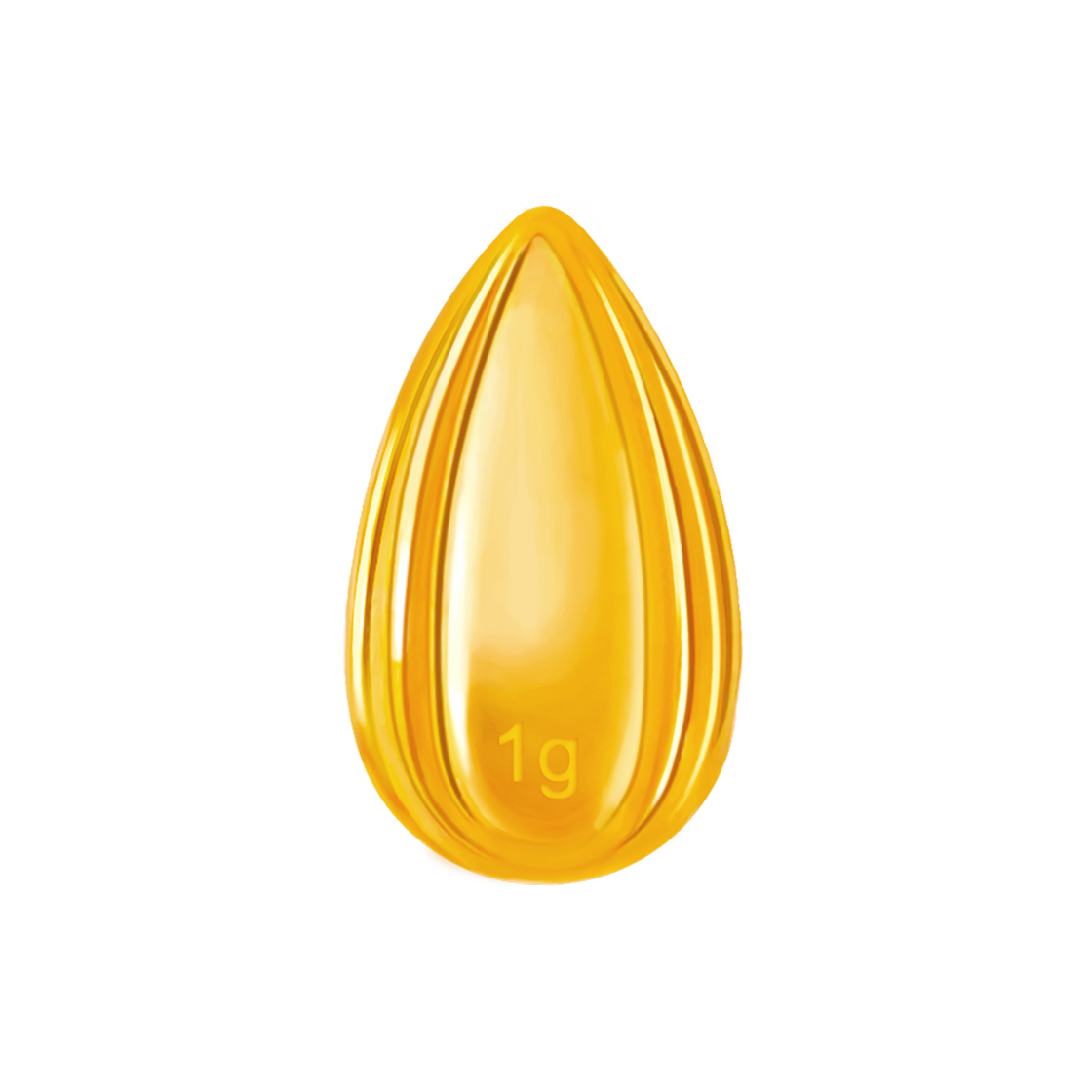 골드팡 24K 순금 통통황금시드 금테크 오브제 1g + 유리병 증정(GOLDPANG 24K Gold Tongtong Golden Seed Object 1g + Glass Bottle)