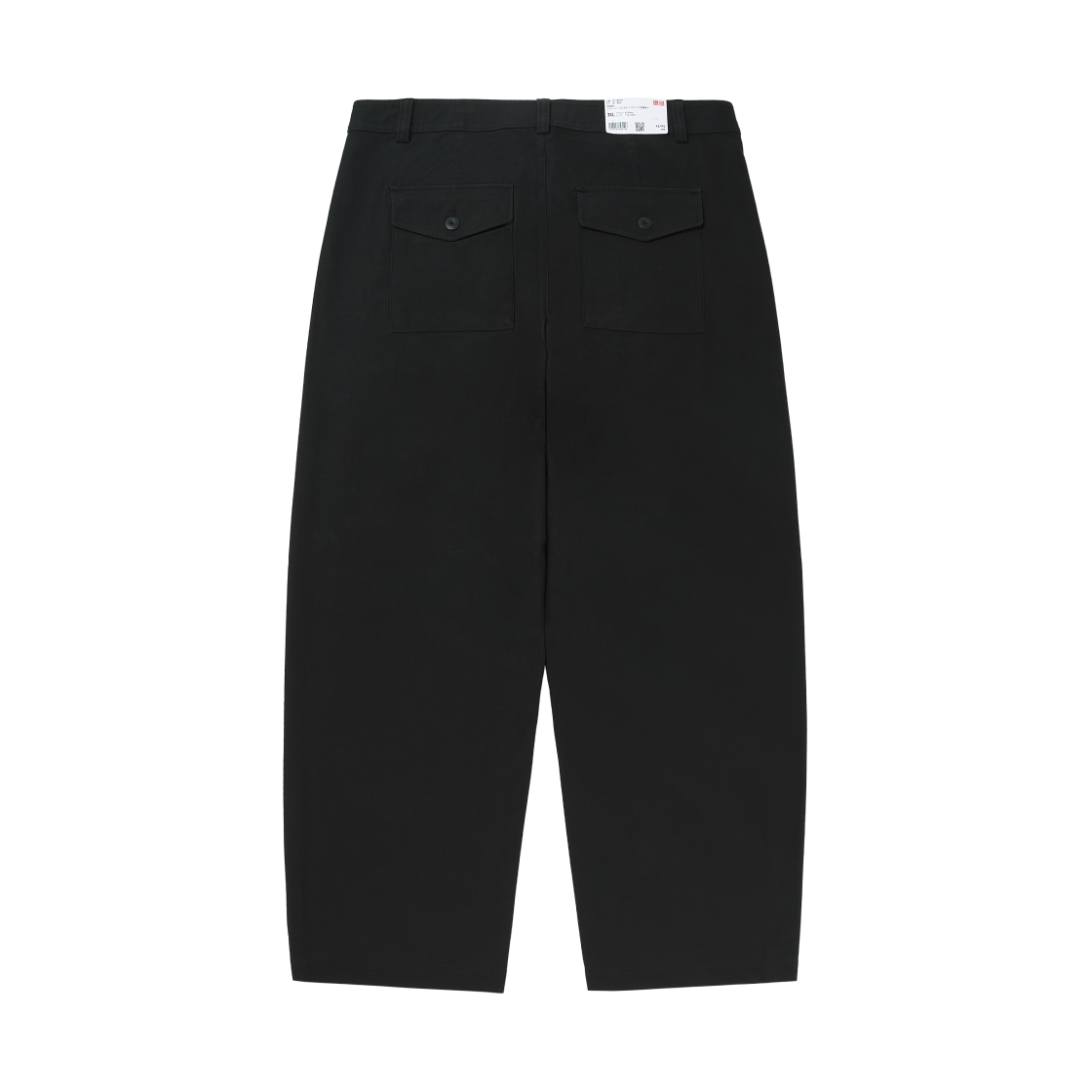 (W) 유니클로 저지 배럴 레그 팬츠 블랙 - JP((W) Uniqlo Jersey Barrel Leg Pants Black - JP) - 2