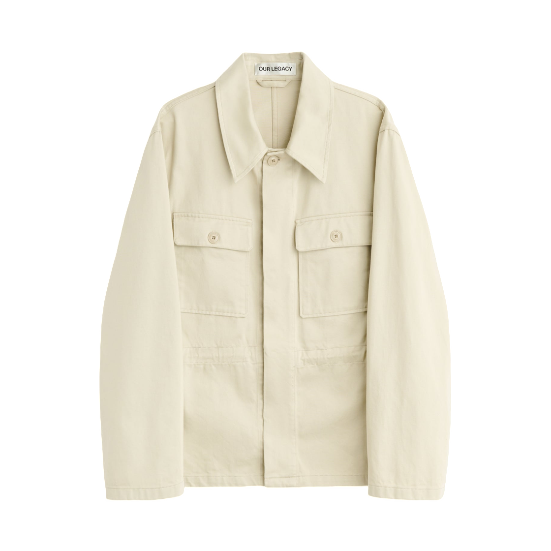 M2261UPS Our Legacy Unity Jacket Pale Sand Western Gabardine