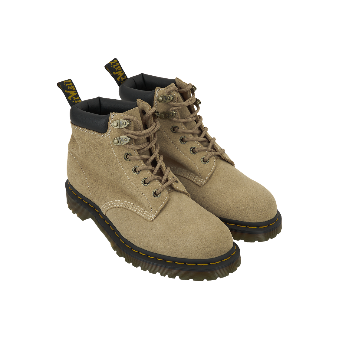 닥터마틴 939 브롱스 스웨이드 앵클 부츠 탄(Dr. Martens 939 Bronx Suede Ankle Boots Tan) - 4