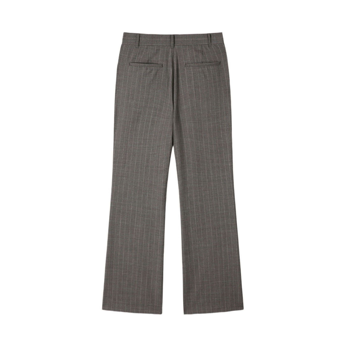 토니웩 스트라이프 울 플레어 레그 팬츠 토프(Tonywack Striped Wool Flared Leg Pants Taupe) - 2