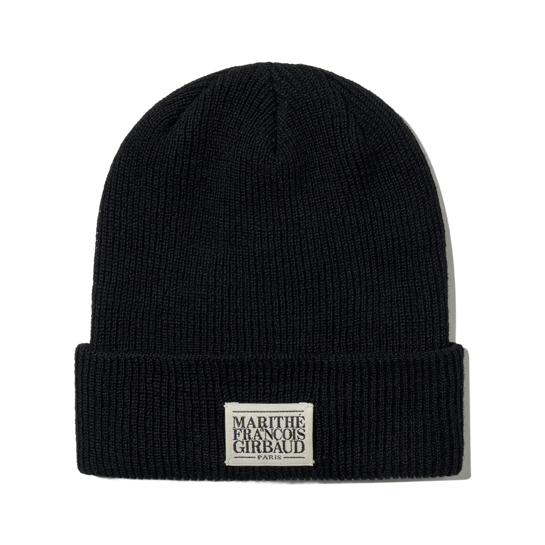 마리떼 프랑소와 저버 클래식 로고 비니 블랙(Marithe Francois Girbaud Classic Logo Beanie Black)