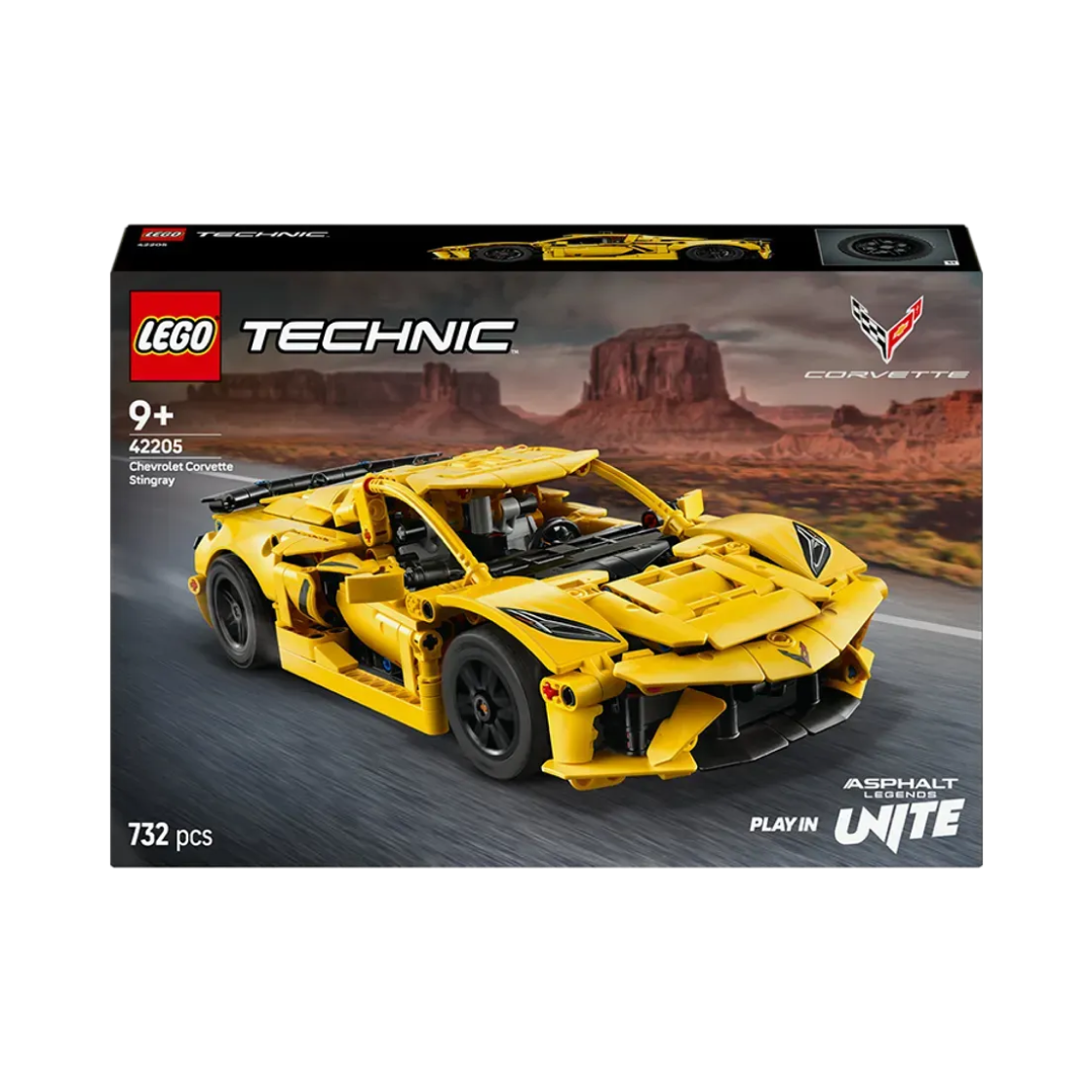 레고 테크닉 쉐보레 콜벳 스팅그레이(Lego Technic Chevrolet Corvette Stingray) - 2