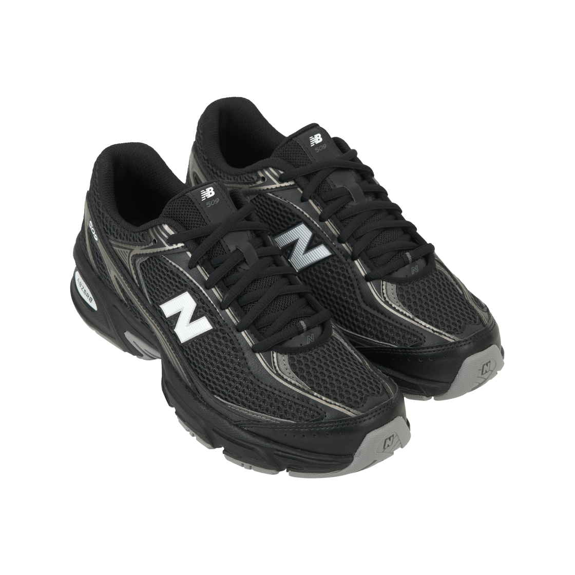 뉴발란스 509 블랙 실버 메탈릭(New Balance 509 Black Silver Metallic) - 4