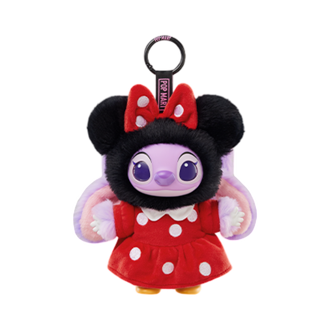 팝마트 스티치 어드벤터 시리즈 인형 키링 미니 앤젤 (개봉 박스)(Pop Mart Stitch Adventure Series Vinyl Plush Pendant Minnie Angel (Opened Case)) - 1