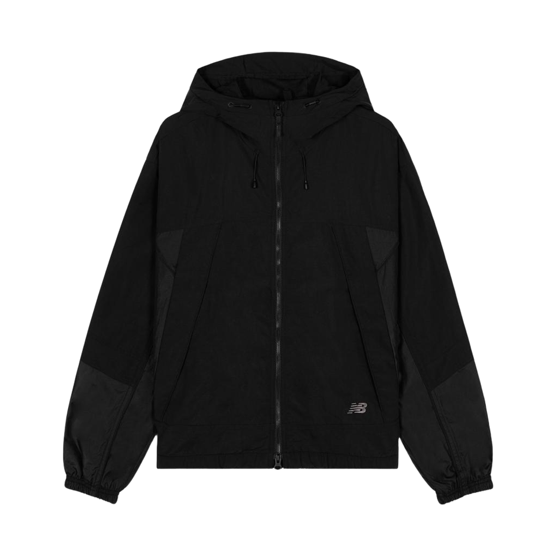 뉴발란스 유니 740 쉬프티드 우븐 자켓 블랙(New Balance Uni 740 Shifted Woven Jacket Black)