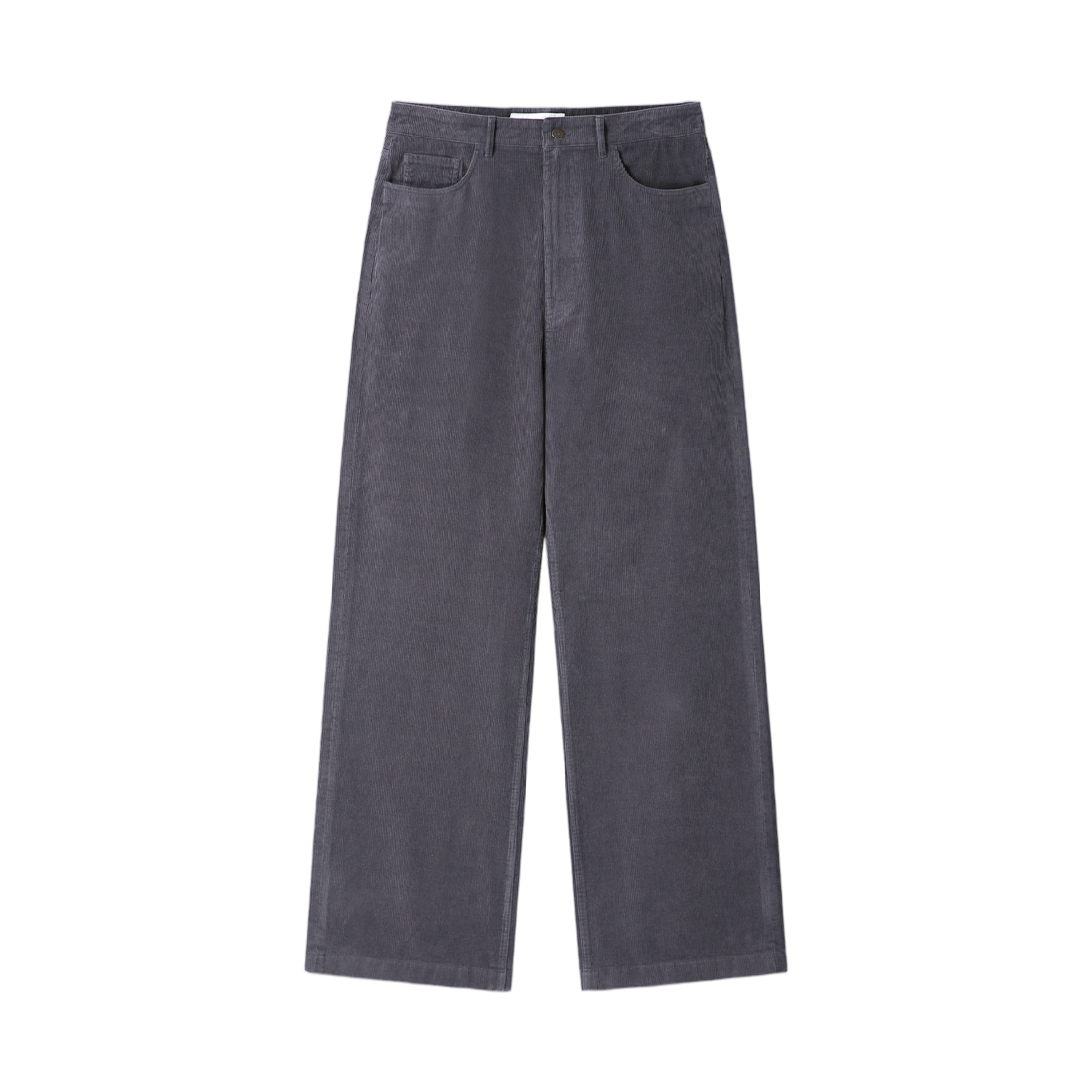 토니웩 워시드 코듀로이 와이드 레그 팬츠 퍼플 네이비(Tonywack Washed Corduroy Wide Leg Pants Purple Navy)