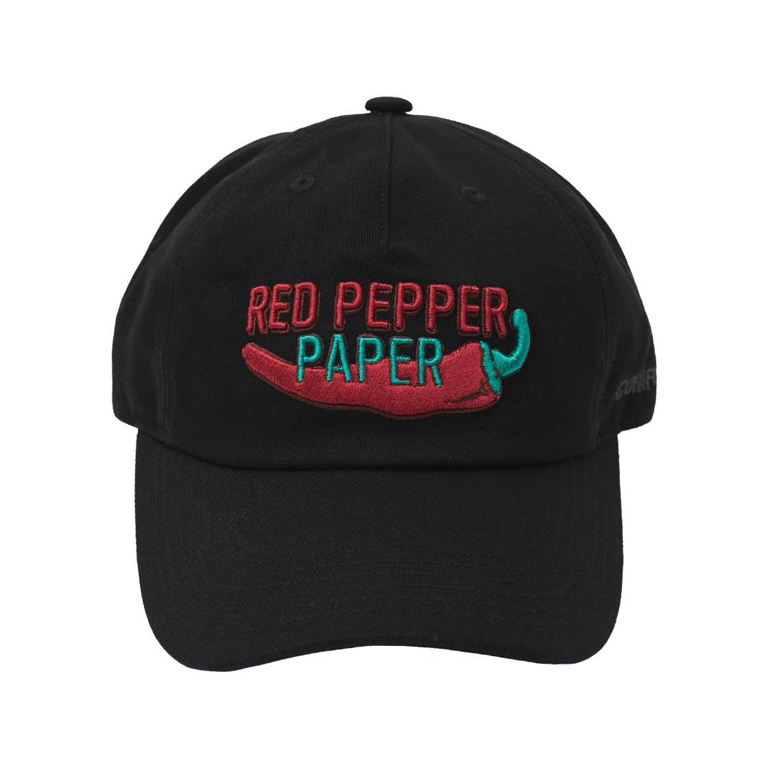5PACBC01_BK COMFORT × NO OTHER CHOICE Red Pepper Paper Ball Cap