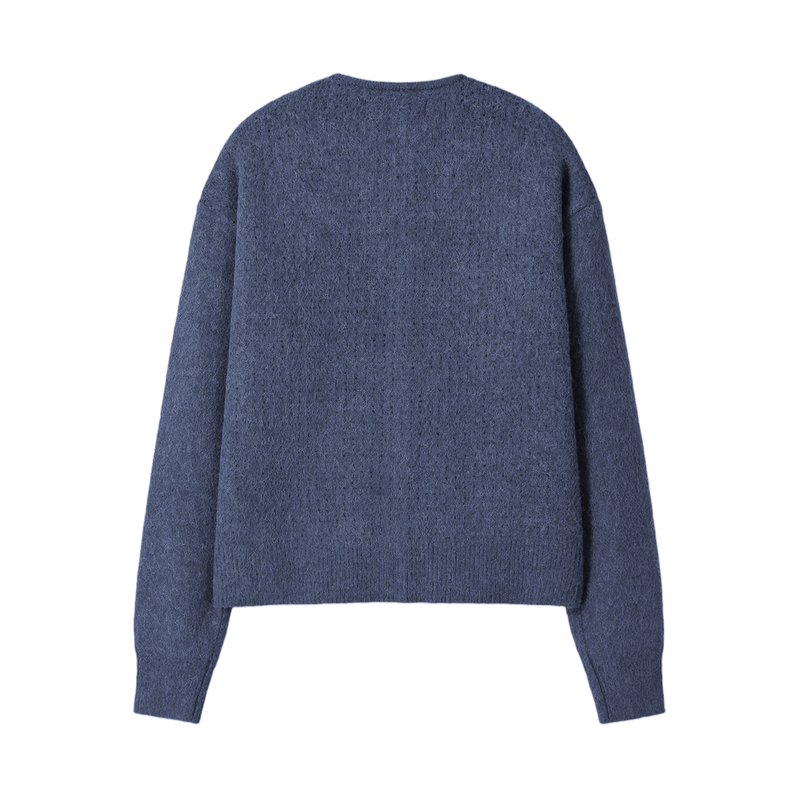 토니웩 브러쉬드 알파카 블렌드 가디건 퍼플 블루(Tonywack Brushed Alpaca Blend Cardigan Purple Blue) - 2