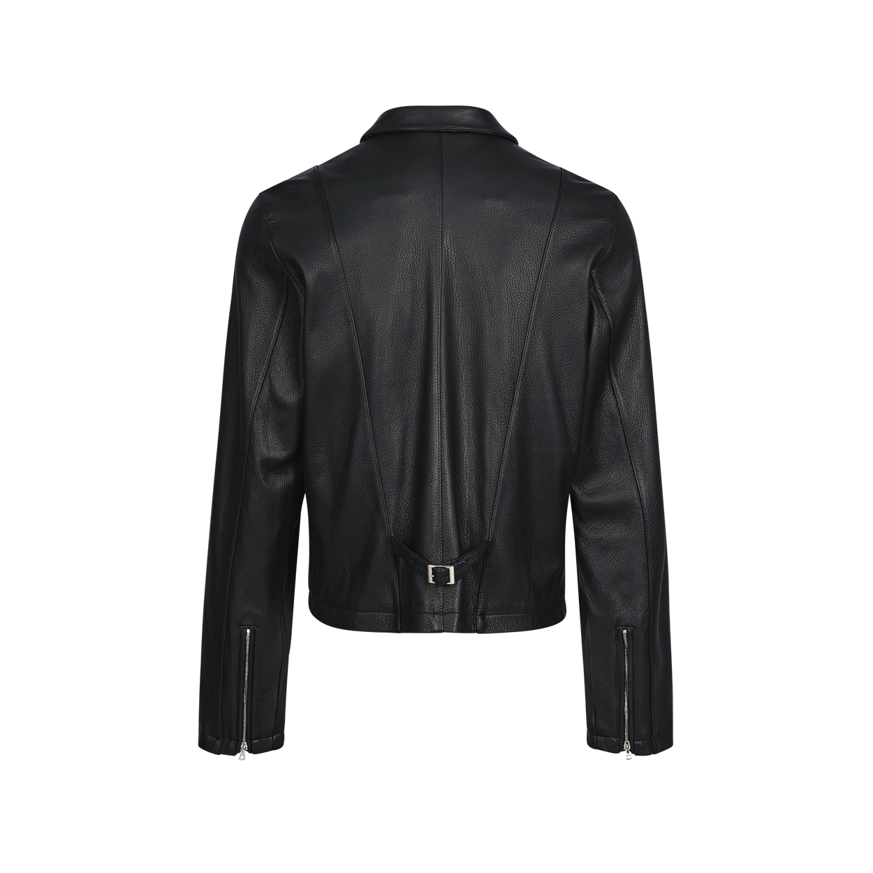 언더마이카 고트스킨 슬림 스탠다드 블루종 블랙(Undermycar Goatskin Slim Standard Blouson Black) - 2