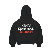 [예약배송] Reebok × Overwhelm Hooded Zip-Up Black