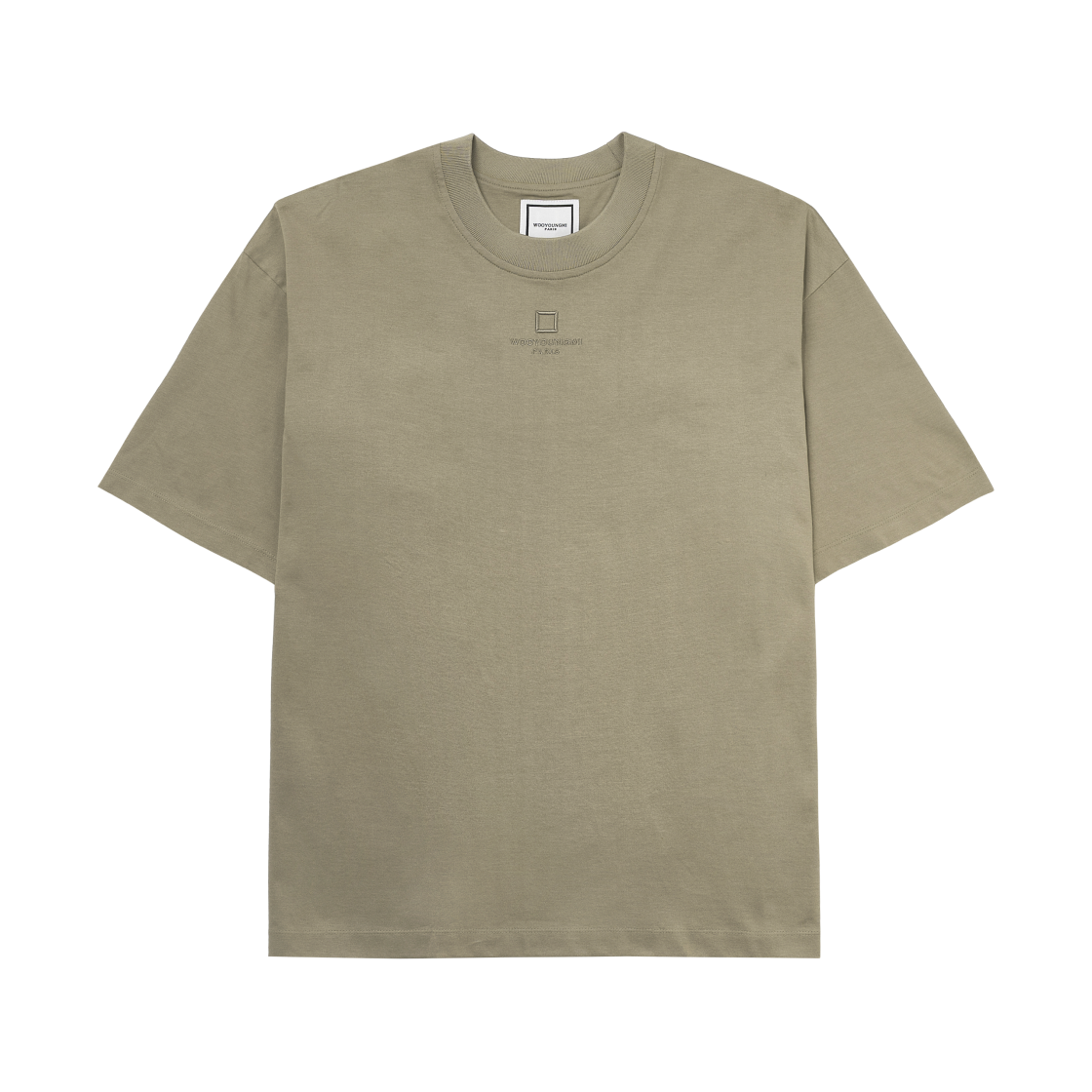 W241TS10703E Wooyoungmi Overfit T-Shirt Beige - 24SS