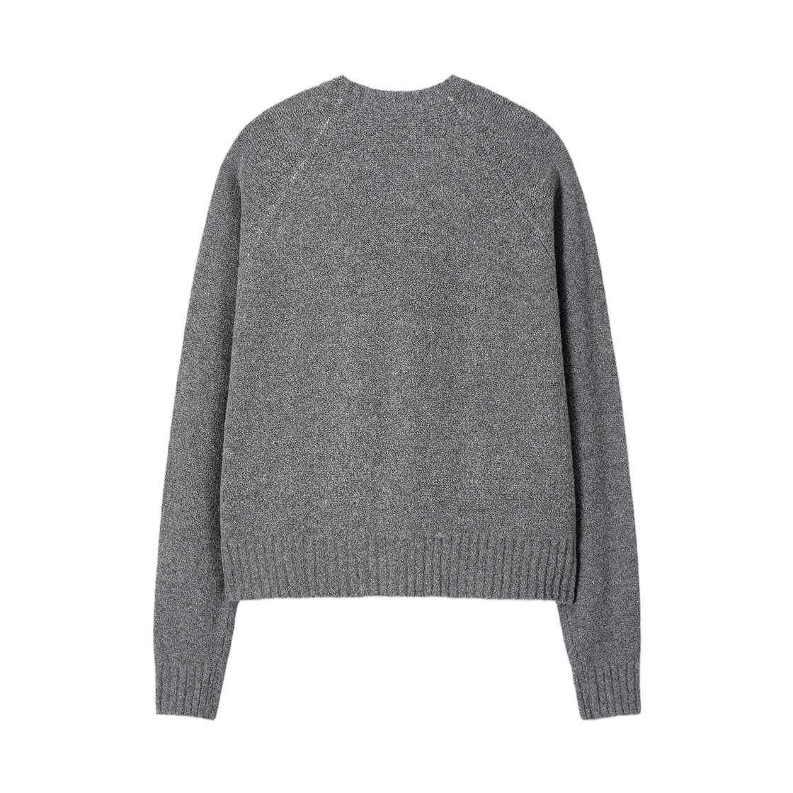 토니웩 플래킷 버튼 다운 니트 가디건 멜란지 그레이(Tonywack Placket Button Down Knit Cardigan Melange Grey) - 2