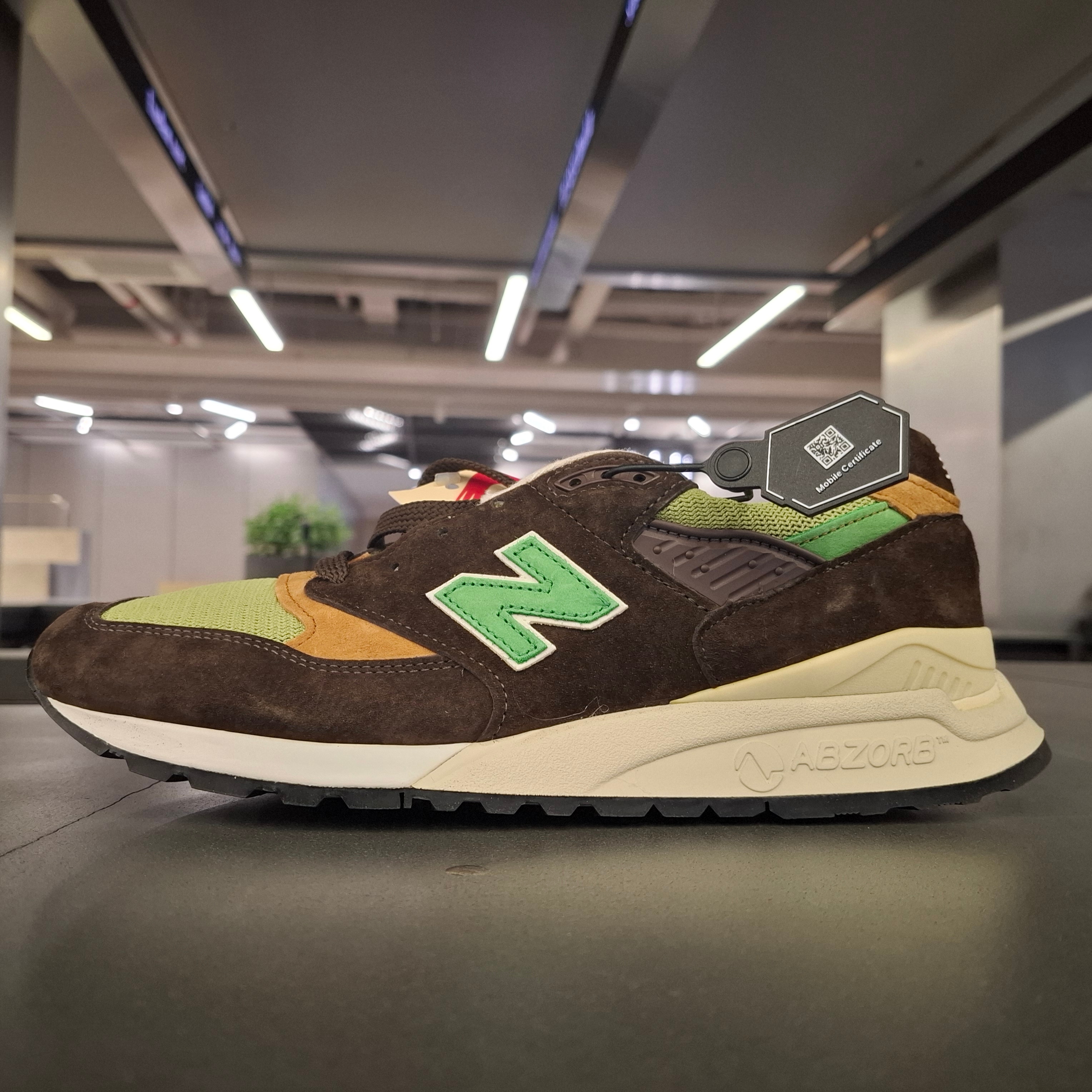 New Balance 998 Made in USA Brown, New Balance 998 Made in USA Sepia 착용 스타일 - 2