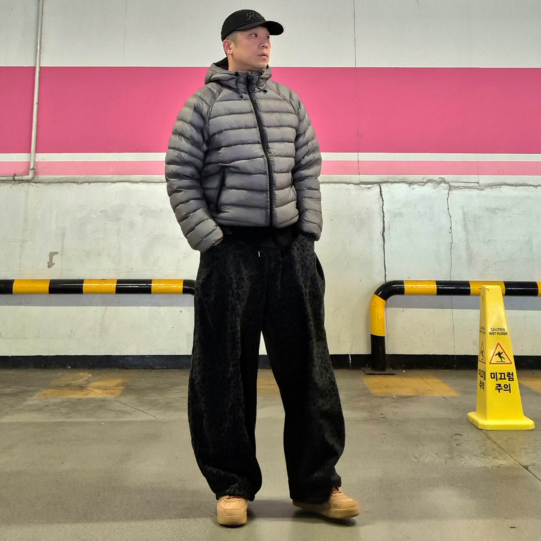 Nike Air Force 1 '07 WB Flax, Suare women light seashell padded jumper gray 착용 스타일 - 2