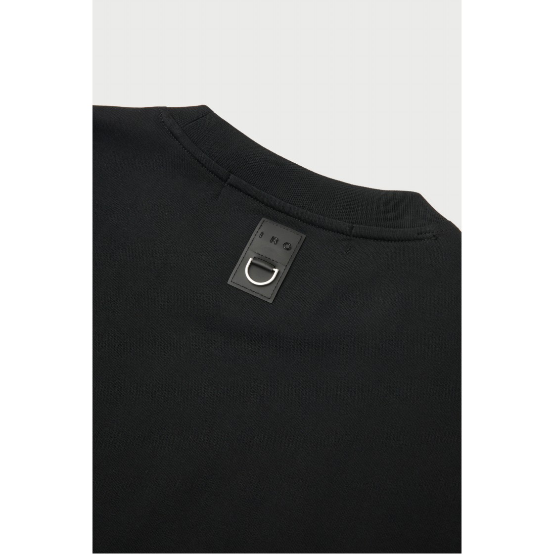 이로 플럭스 심볼 로고 반팔 티셔츠 블랙(IRO Flux Symbol Logo Short-Sleeve T-Shirt Black) - 6