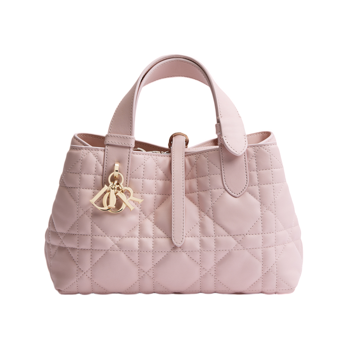디올 스몰 디올 뚜주흐 백 매크로까나쥬 카프스킨 익스헤일 핑크(Dior Small Dior Toujours Bag Macro Cannage Calfskin Exhale Pink) - 1