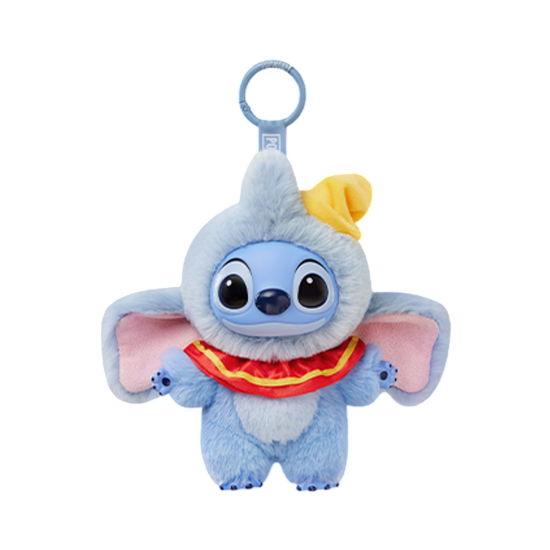 팝마트 스티치 어드벤터 시리즈 인형 키링 덤보 스티치 (개봉 박스)(Pop Mart Stitch Adventure Series Vinyl Plush Pendant Dumbo Stitch (Opened Case))