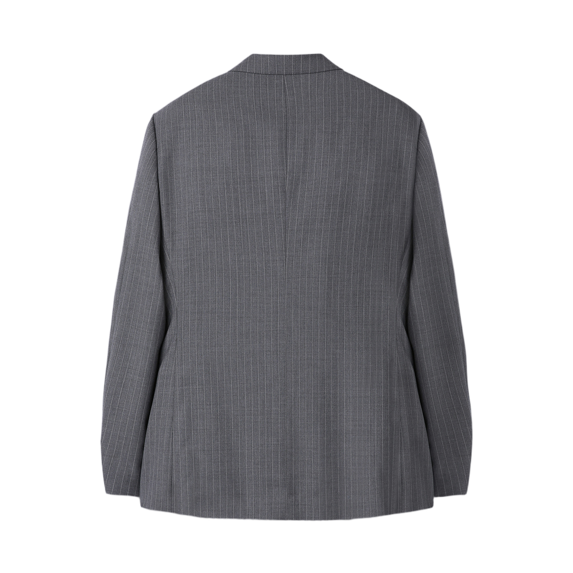 토니웩 스트라이프 울 더블 브레스티드 테일러드 자켓 그레이 스트라이프(Tonywack Striped Wool Double Breasted Tailored Jacket Grey Stripe) - 2
