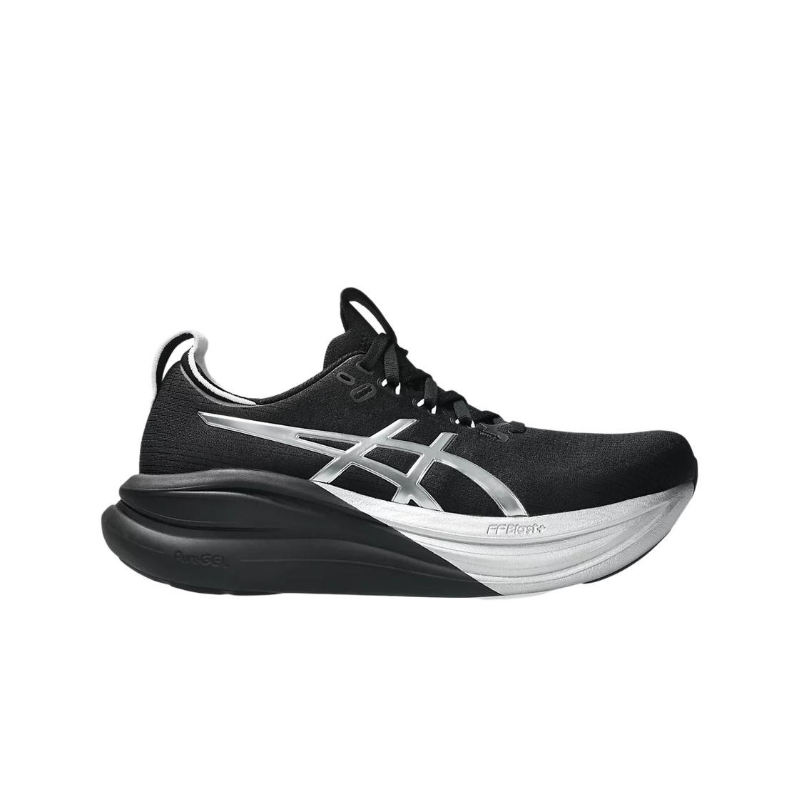 (W) 아식스 젤 님버스 28 플래티넘 블랙((W) Asics Gel-Nimbus 28 Platinum Black) - 1