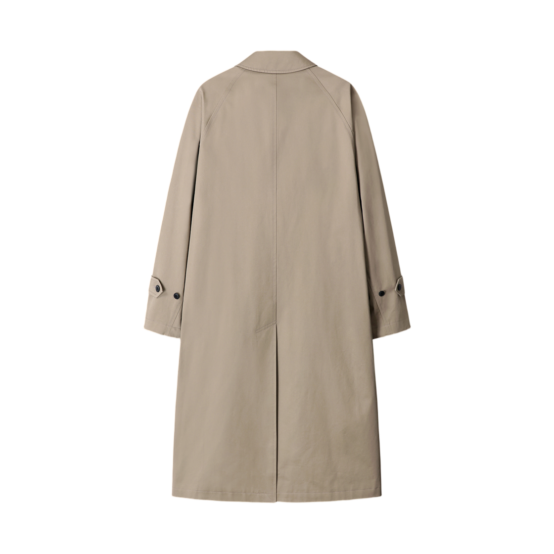 토니웩 코튼 드릴 싱글 브레스티드 오버코트 베이지(Tonywack Cotton Drill Single Breasted Overcoat Beige) - 2
