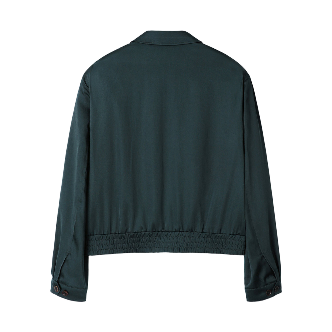 토니웩 실크 코튼 스윙 자켓 다크 그린(Tonywack Silk Cotton Swing Jacket Dark Green) - 2