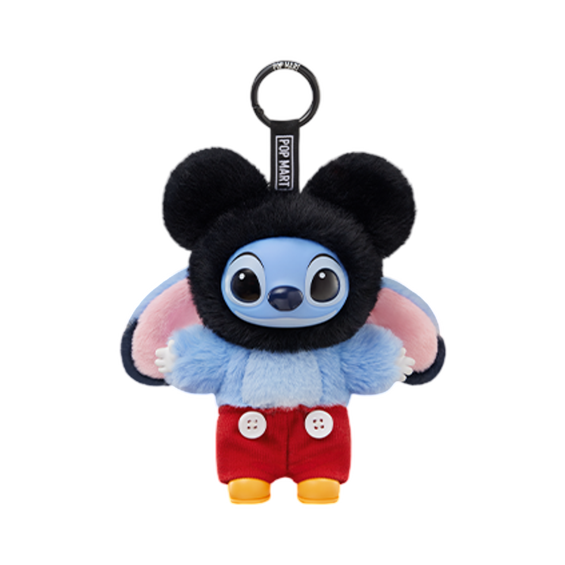 - Pop Mart Stitch Adventure Series Vinyl Plush Pendant Mickey Stitch (Opened Case)
