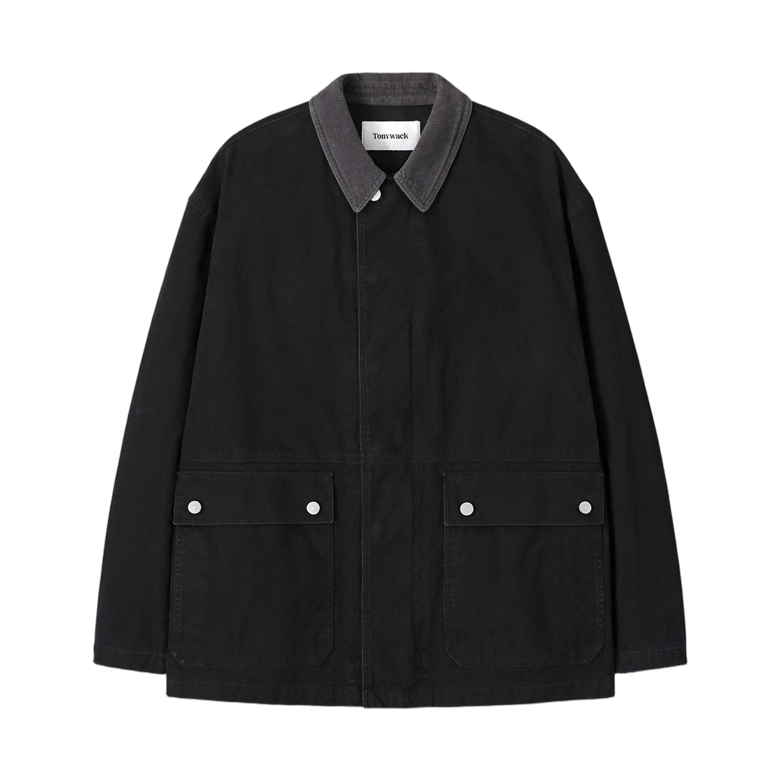 토니웩 가먼트 워시드 반 자켓 페이디드 블랙(Tonywack Garment Washed Barn Jacket Faded Black)
