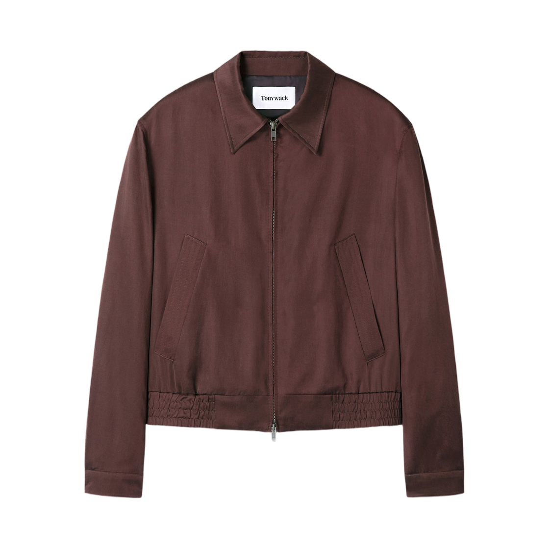 토니웩 실크 코튼 스윙 자켓 빈티지 마룬(Tonywack Silk Cotton Swing Jacket Vintage Maroon)