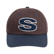 Stussy Chenille S Low Pro Cap Dark Brown