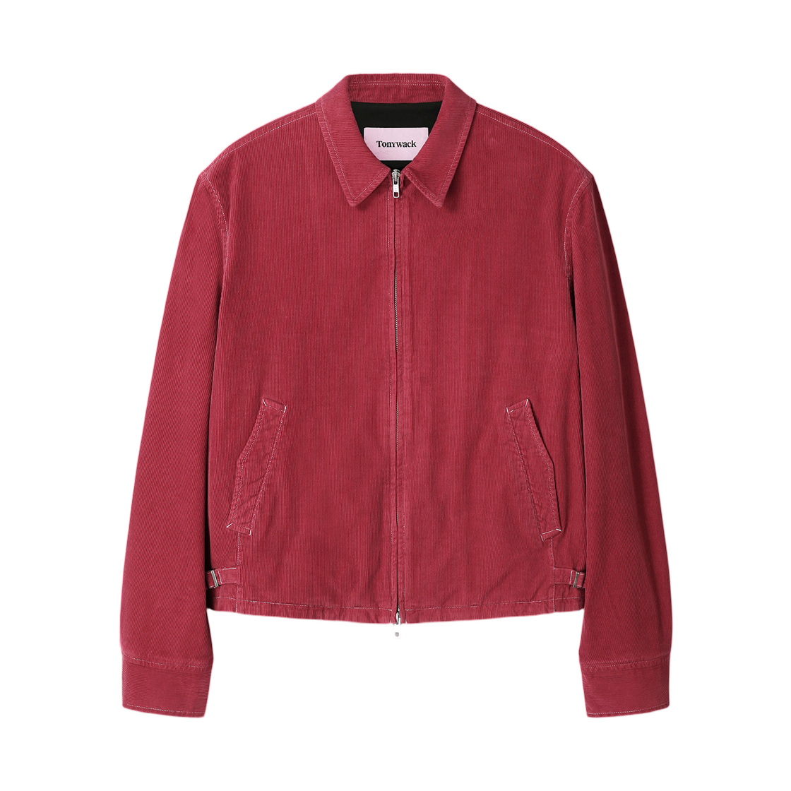 토니웩 가먼트 다이드 코듀로이 집 자켓 페이디드 레드(Tonywack Garment Dyed Corduroy Zip Jacket Faded Red) - 1