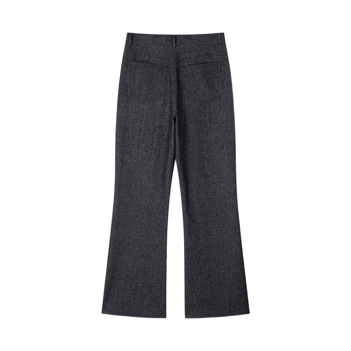 토니웩 울 데님 루즈 플레어 진 다크 인디고(Tonywack Wool Denim Loose Flared Jeans Dark Indigo) - 2