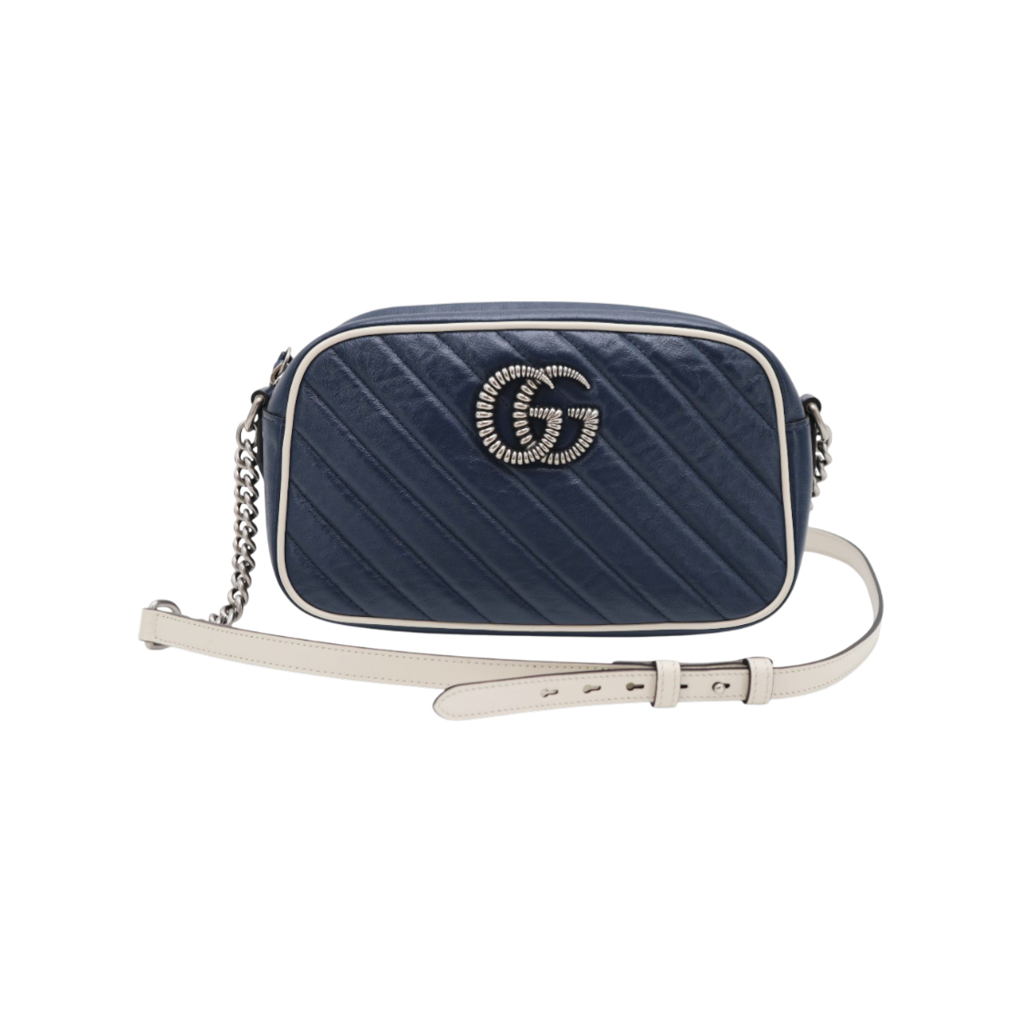IT7IW6JFA7SK Gucci Matelasse Small Crossbody Bag 447632