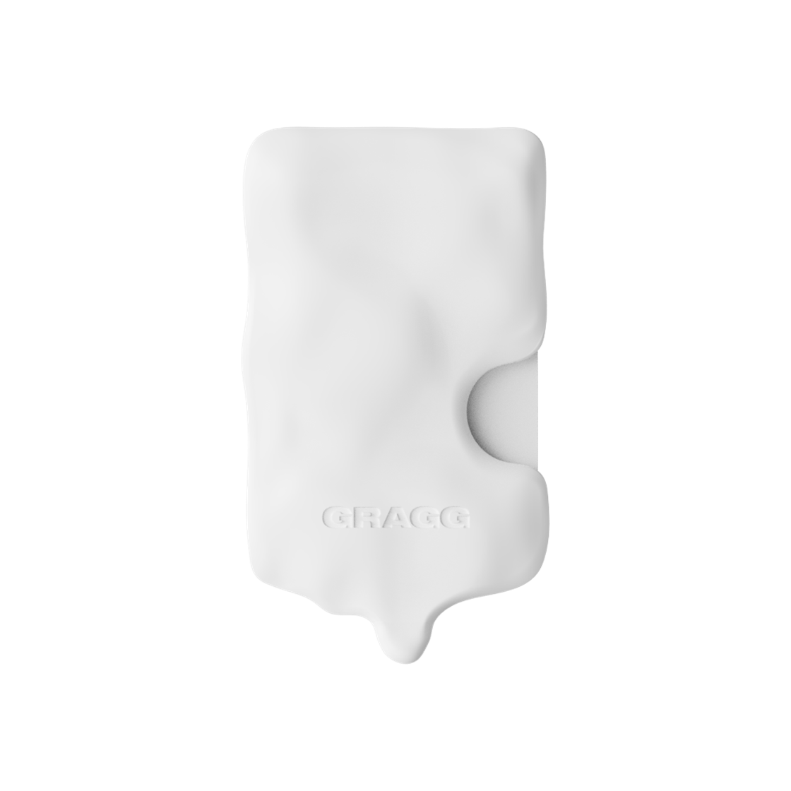 GRG26021205 GRAGG DOUBLE LAYERS MAGSAFE CARD SLOT - WHITE