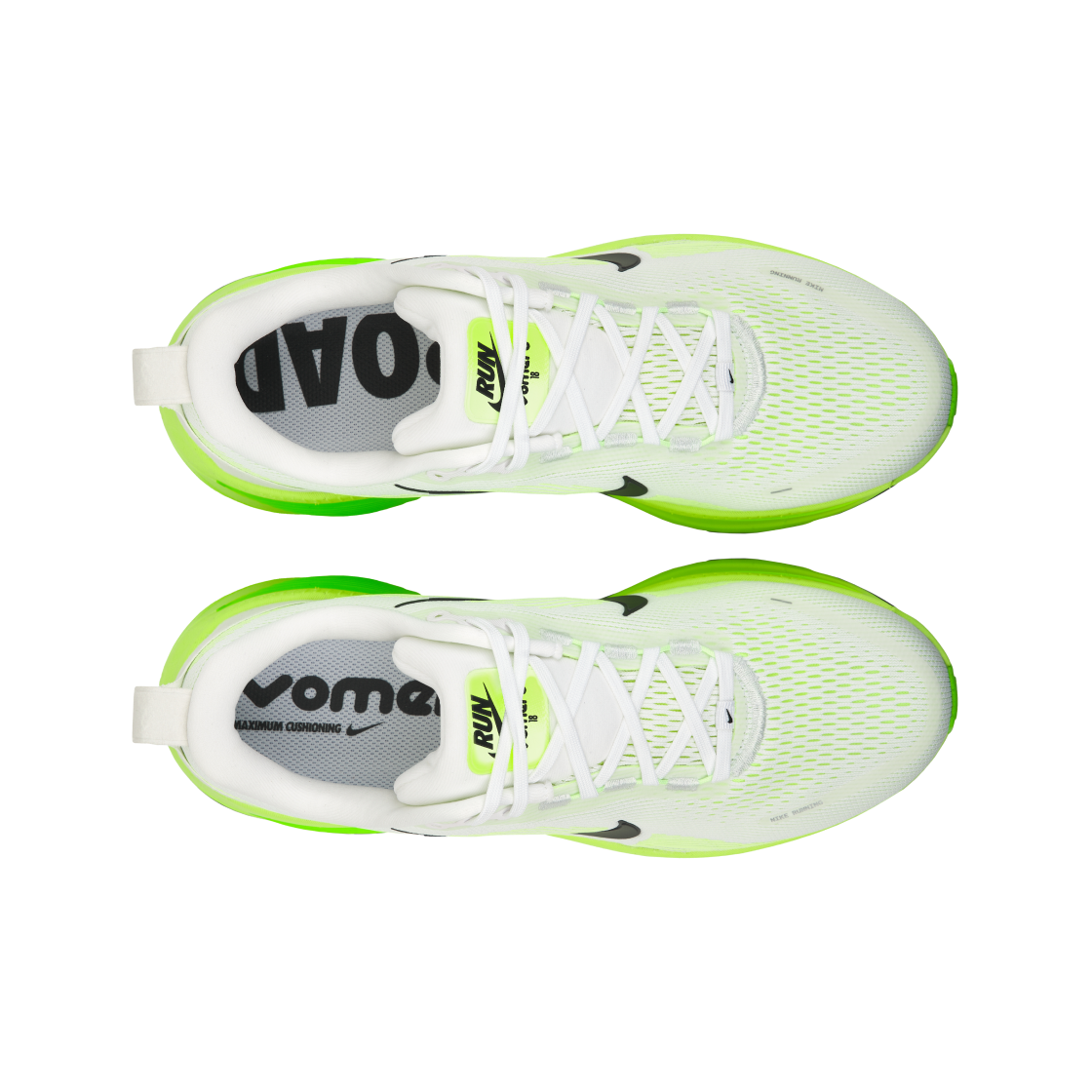 나이키 보메로 18 화이트 일렉트릭 그린(Nike Vomero 18 White Electric Green) - 5