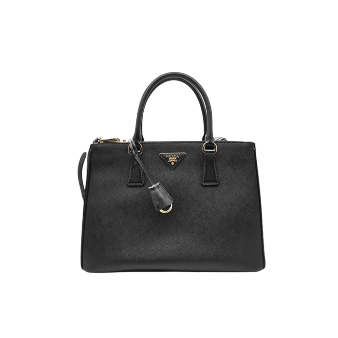 ITNTP299KTGC Prada Saffiano Lux Galleria Large Tote and Shoulder Bag (1BA274) L296630