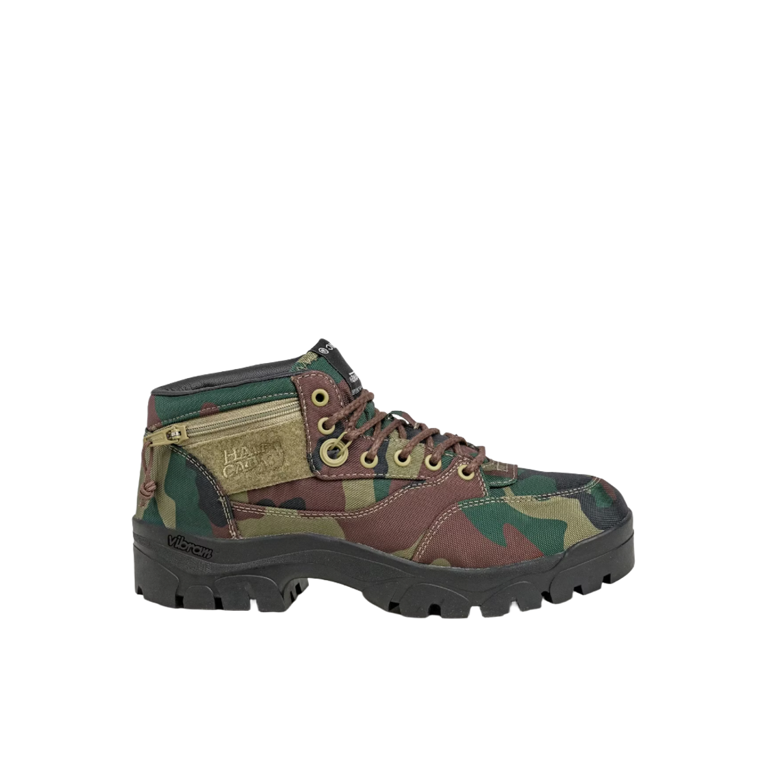 반스 x OAMC OTW 하프 캡 부츠 우드랜드 카모(Vans x OAMC OTW Half Cab Boot Woodland Camo)