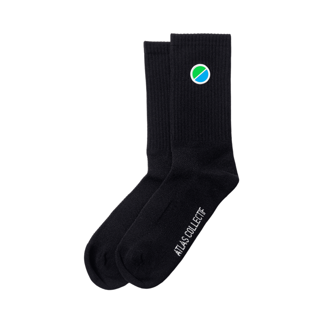 아틀라스 콜렉티프 V3 코어 퍼포먼스 양말 블랙(Atlas COLLECTIF V3 Core Performance Socks Black) - 1