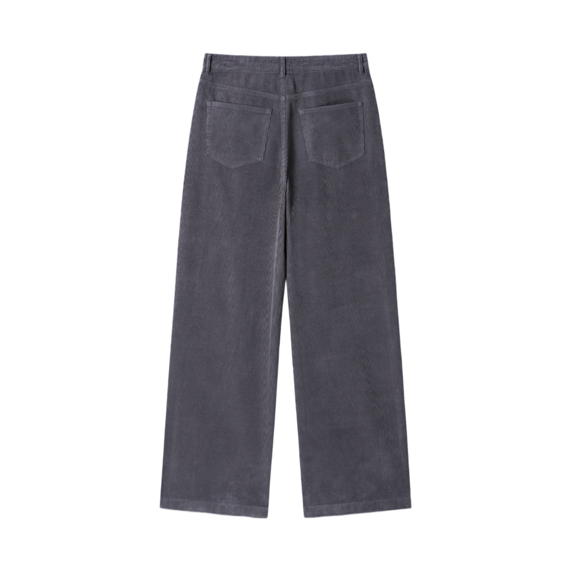 토니웩 워시드 코듀로이 와이드 레그 팬츠 퍼플 네이비(Tonywack Washed Corduroy Wide Leg Pants Purple Navy) - 2