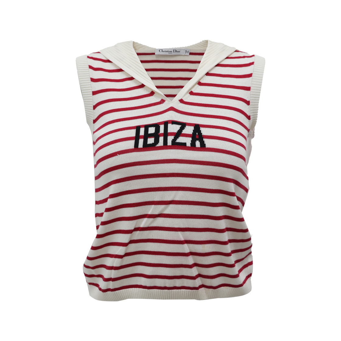 ITRW2A7RDT8O Dior Ibiza Stripe Sailor Knit
