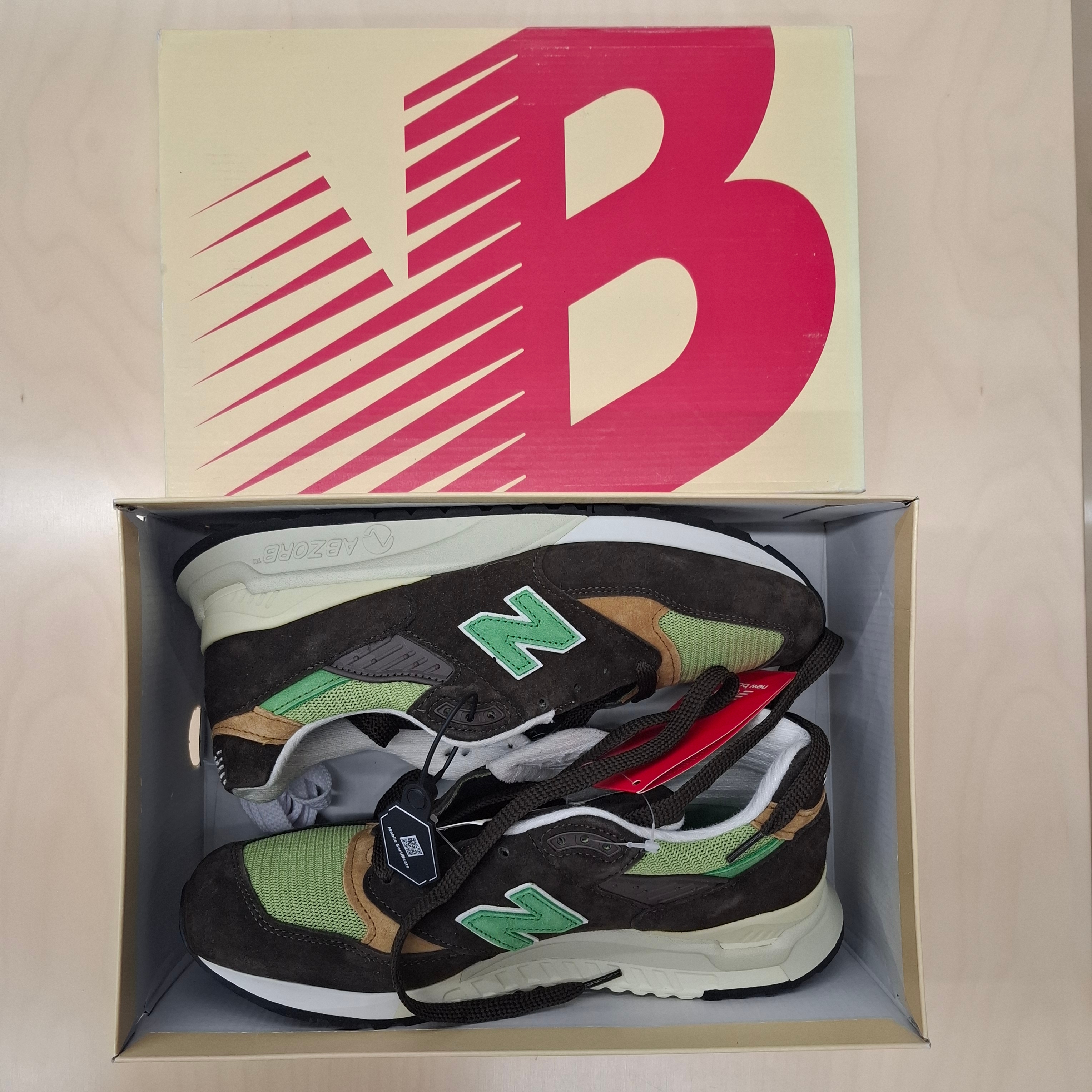 New Balance 998 Made in USA Brown, New Balance 998 Made in USA Sepia 착용 스타일 - 6