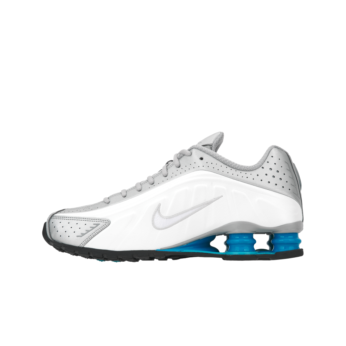 나이키 샥스 R4 메탈릭 실버 화이트(Nike Shox R4 Metallic Silver White) - 3