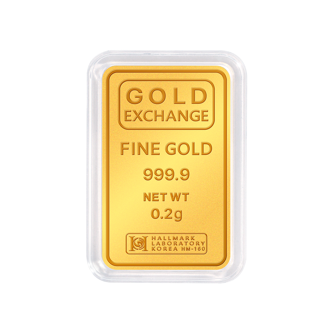 골드팡 24K 순금 골든클래식 골드바 0.2g + 프리미엄 가죽패키지(GOLDPANG 24K Gold Classic Gold Bar 0.2g + Premium Leather Package)