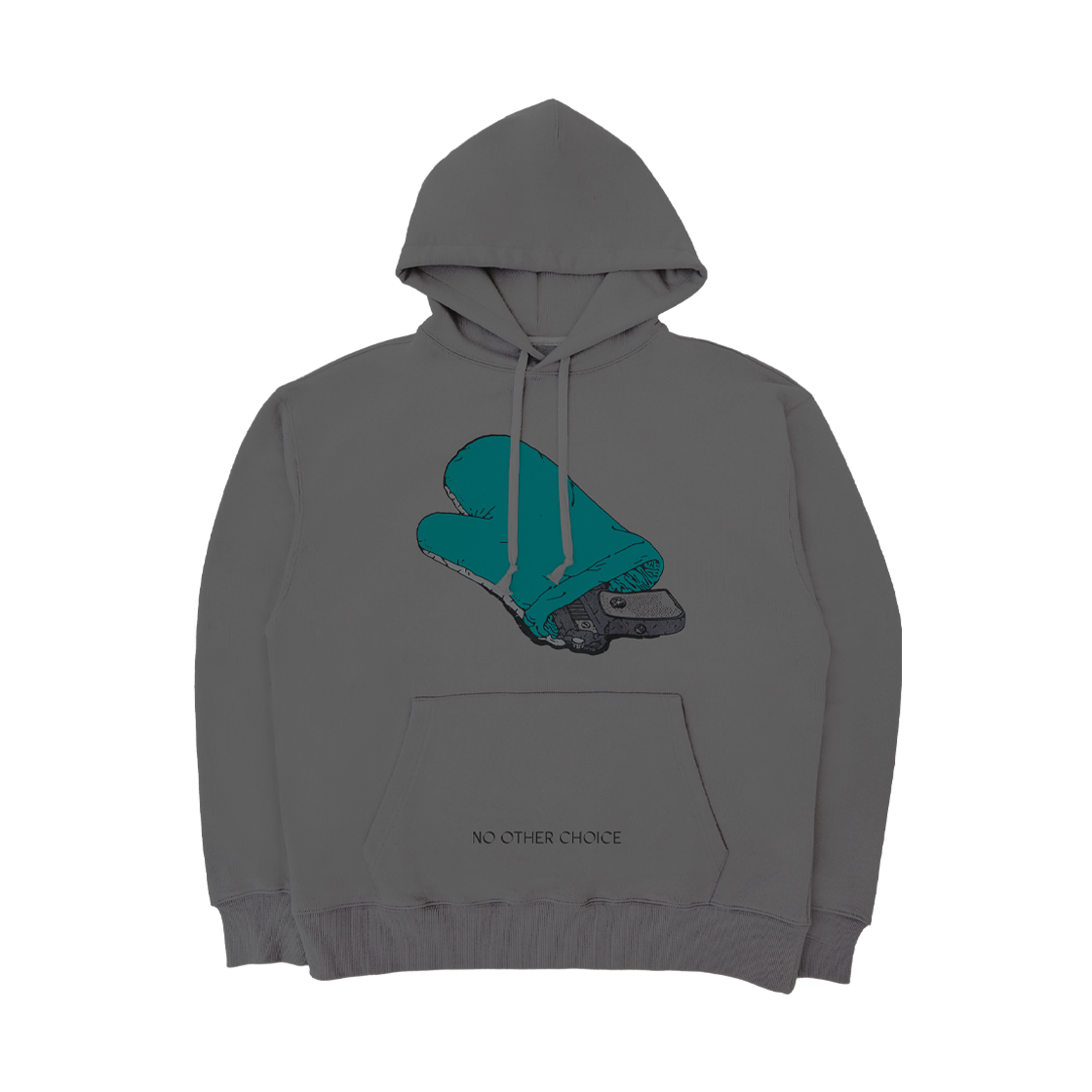 콤포트 × 어쩔수가없다 장갑 & 총 후디(COMFORT × NO OTHER CHOICE Glove & Gun Hoodie)