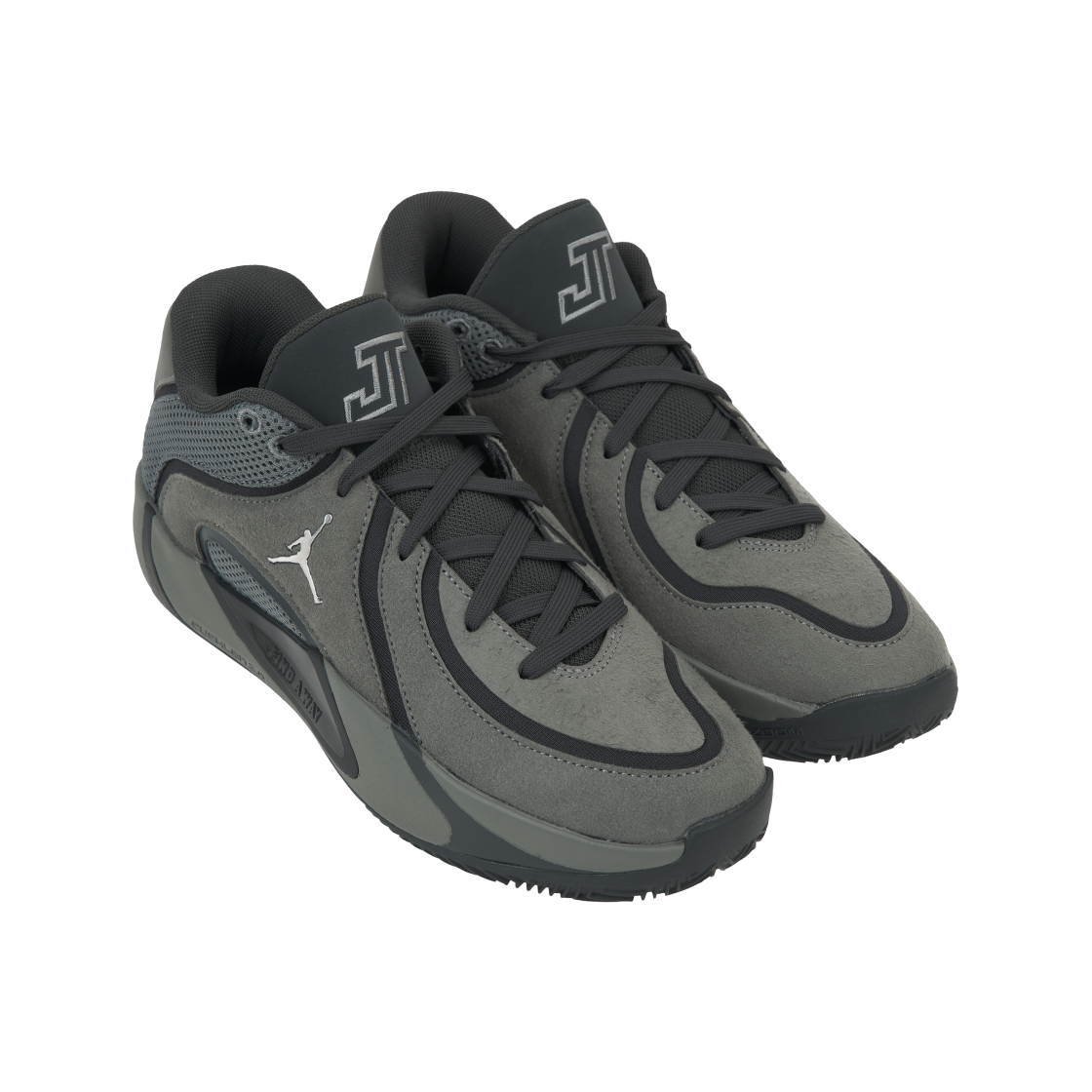 조던 테이텀 4 PF 스모크 그레이  메탈릭 실버(Jordan Tatum 4 PF Smoke Grey Metallic Silver) - 4