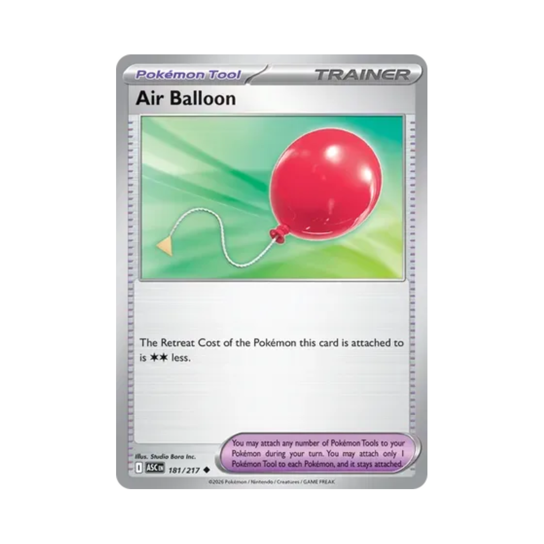 포켓몬 TCG 풍선 I 메가 에볼루션 어센드 히어로즈 (영문판)(Pokemon TCG Air Balloon I Mega Evolution Ascended Heroes (English Ver.)) - 1