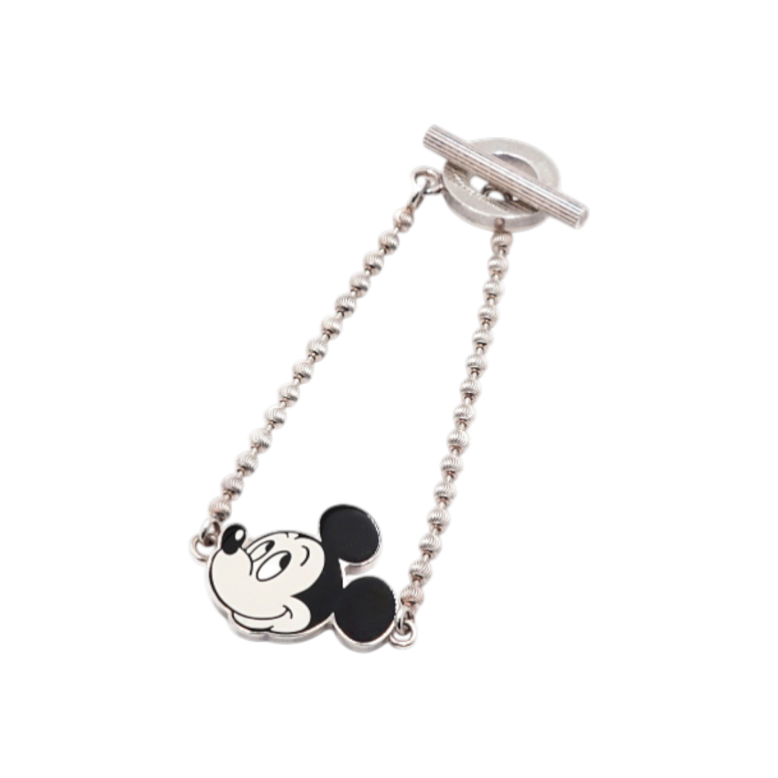 구찌X디즈니 609588 미키마우스 실버 여성 팔찌aa60936(Gucci x Disney Mickey Mouse Silver Women's Bracelet)