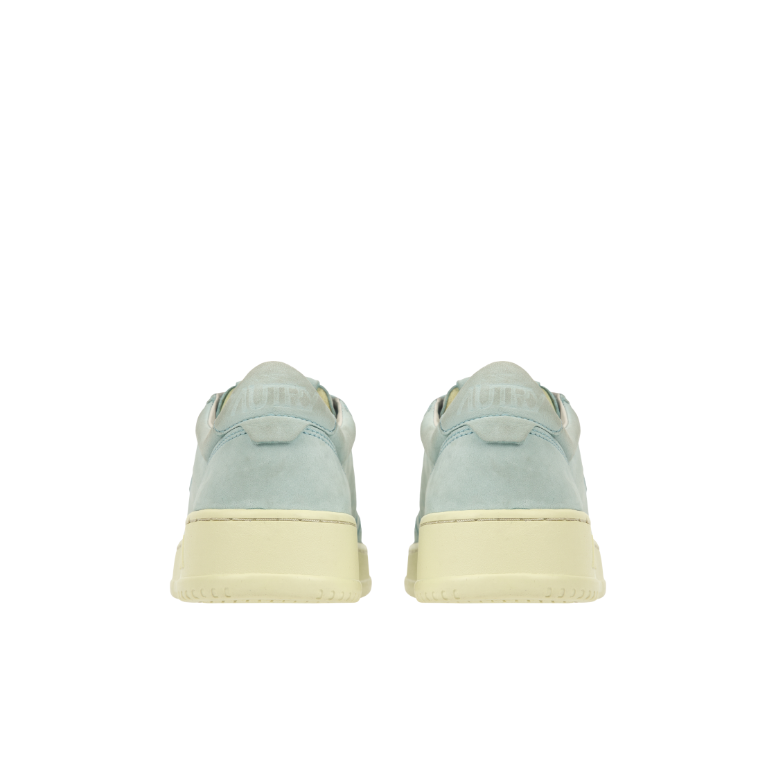 (W) 오트리 메달리스트 로우 고트스킨 스니커즈 라이트 블루((W) Autry Medalist Low Goatskin Sneakers Light Blue) - 6