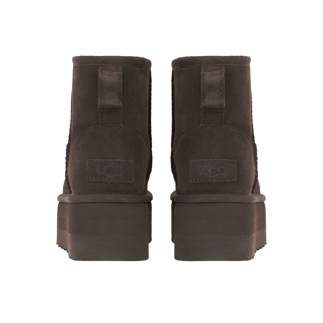 (W) 어그 클래식 미니 플랫폼 부츠 번트 시더((W) UGG Classic Mini Platform Boots Burnt Cedar) - 6