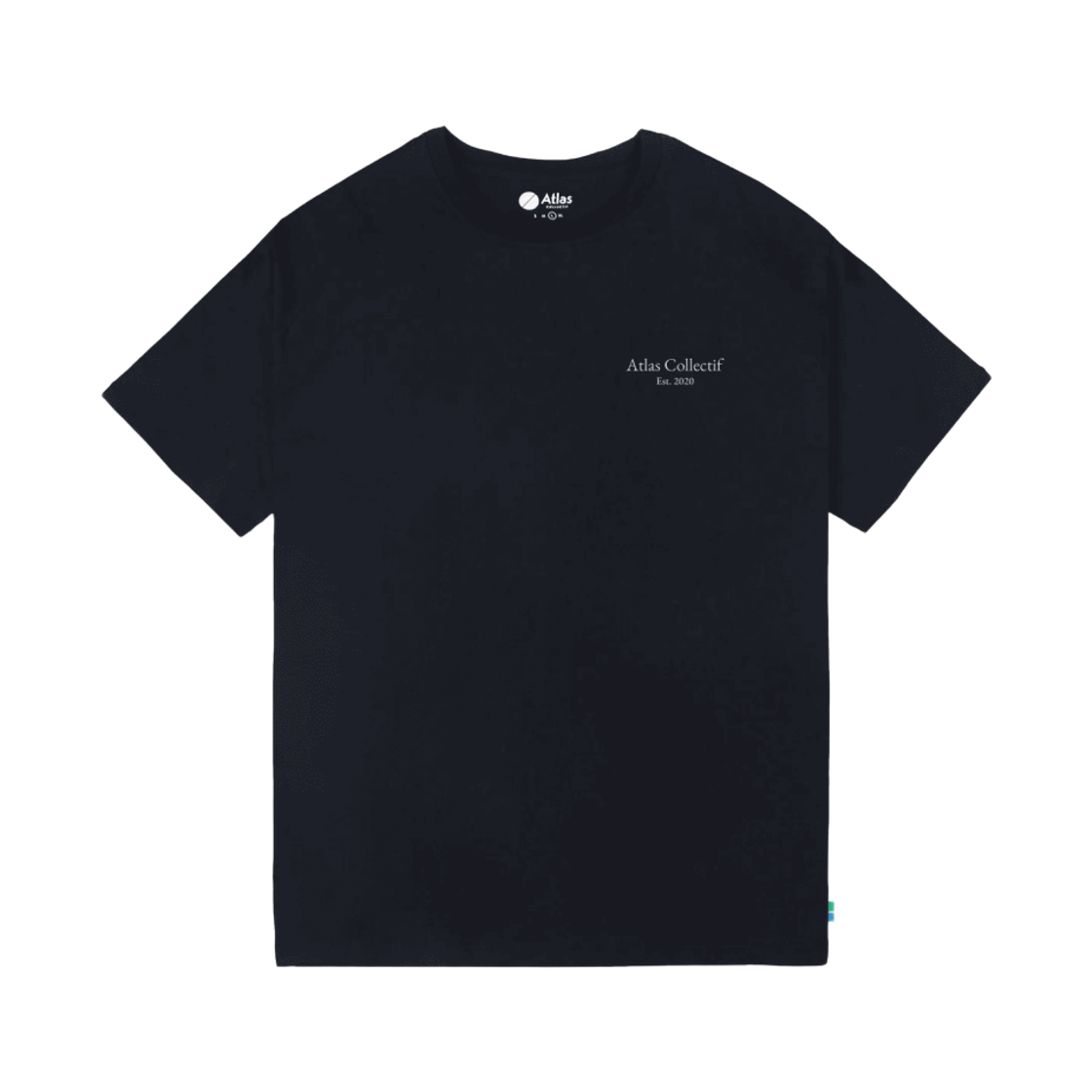 아틀라스 콜렉티프 일루미 트랙스 공용 The Art Of Running 3M 티셔츠 블랙(Atlas COLLECTIF Illumi Trax UNISEX The Art Of Running 3M Tee Black)